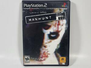 Manhunt (Sony PlayStation 2, 2003) PS2 No Manual 海外 即決