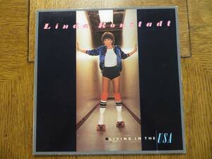 Linda Ronstadt Living In The アースバウンド / - 1978 - Asylum 6E-155 バイナル LP VG+/VG+!!! 海外 即決