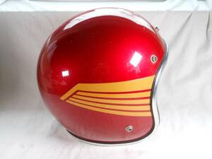 Vintage Arthur Fulmer Maroon Wing Motorcycle/Snowmobile Helmet, AF40. (D.S. AV) 海外 即決