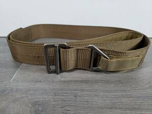 WOLF TACTICAL Everyday Riggers Belt 1.75” TAN Nylon Web SIZE LARGE 42 - 51 海外 即決