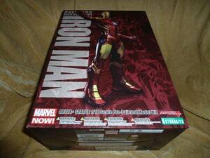 Kotobukiya Marvel Avengers Now! Iron Man ARTFX + STATUE 1/10 Scale (PLS C NOTE) 海外 即決