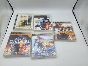 PS3 Battlefield Bundle of 5 Disc Only 海外 即決