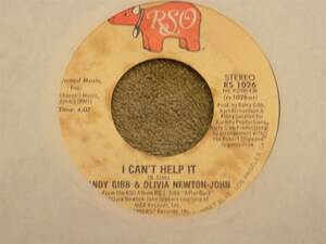 ANDY GIBB & OLIVIA NEWTON JOHN I Can't ヘルプ！ / It 7" 45 + Someone I Ain't 海外 即決