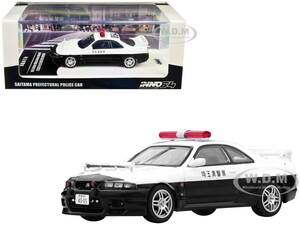 NISSAN SKYLINE GT-R R33 RHD SAITAMA POLICE 1/64 DIECAST INNO MODELS IN64-R33-JPC 海外 即決