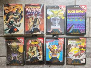 Lot of 8 MASTERTRONIC Boxed Games for the Commodore 64 C64/128, All Fully Tested 海外 即決