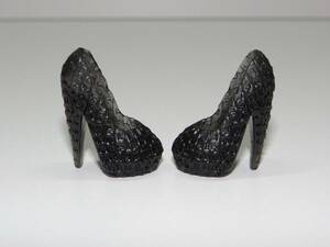 Monster High Replacement Spectra Vondergeist Monsteristas Black Heel Shoes 海外 即決