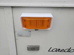 RV Porch Light Utility Switch Travel Camper Trailer Outdoor Clear White Base New 海外 即決