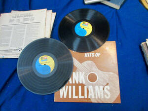 1972 The Great Hits Of Hank Williams DBL LP 海外 即決