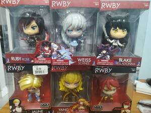 RWBY Figure Jazwares Lot Exclusives FYE HOTTopic full Team RWBY Half JNPR 海外 即決