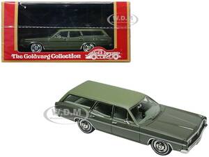 1970 FORD GALAXIE STATION WAGON IVY GREEN 1/43 BY GOLDVARG COLLECTION GC-055 A 海外 即決
