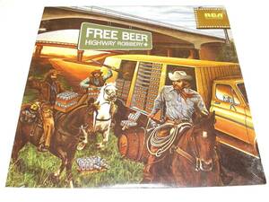 Free Beer "Highway Robbery" 1976 Southern ロック LP, SEALED!, オリジナル RCA Press 海外 即決