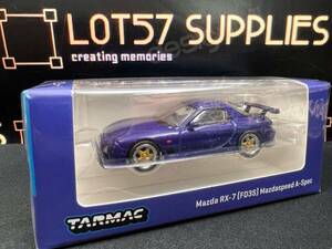 Tarmac Works Global64 Mazda RX-7 (FD3S) Innocent Blue Mica 1:64 海外 即決