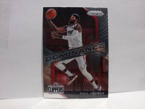 Paul George 2020-21 Prizm NBA Dominance #21 Los Angeles Clippers 海外 即決