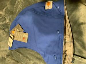 Carhartt FRA265 Mens ROYAL BLUE Snap On Quilt Lined Hood Replacement NWT HRC4 海外 即決