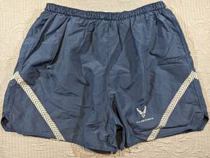 Air Force USAF IPTU Blue Shorts Reflective PT Trunks Size XLARGE, XL Official 海外 即決