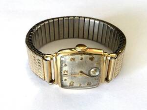 VINTAGE HAMILTON 982 USA GOLD FILLED WIND UP CLASSY MENS WRIST WATCH RUNS 海外 即決