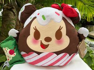 Disney Munchlings Minnie Holiday Toffee Pudding - Seasons Sweetings 15 3/4" NWT 海外 即決