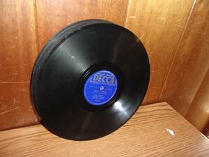 13 Bing Crosby 78RPM Record Lot Decca Blue Label 海外 即決