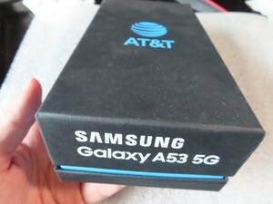 Samsung Galaxy A53 5G SM-A536U 128GB Black (AT&T) Brand New sealed 海外 即決