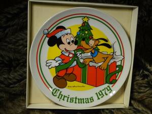 Walt Disney Christmas Plate 1979 Limited Edition 海外 即決