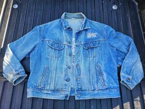 Vintage 80's Lee Denim Jean Jacket, Heavy Metal Comic Movie XL 海外 即決