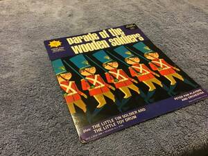 VTG Children's Record Sleeve: PARADE OF THE WOODEN SOLDIERS: NO TEARS 海外 即決