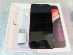 Apple Iphone SE 2nd generation 2020 Red 256GB (VERIZON ONLY) new condition 100BH 海外 即決