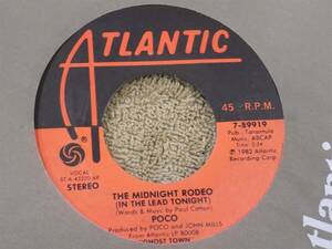 POCO Shoot For The Moon / The Midnight Rodeo (In The Lead Tonight) 7" 45 EX 海外 即決