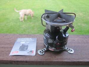 VTG COLEMAN FEATHER PEAK 1 400 BACKPACK STOVE CIRCA 06-1991, "WORKS & LOOKS AOK" 海外 即決