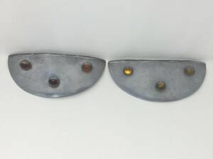 Vintage Marble Headlight Visor, Antique Light Shield Auto Motorcycle Accessory 海外 即決