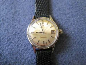 H182 ladys stainless steel OMEGA seamaster ladymatic watch 海外 即決