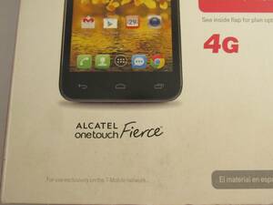 T-Mobile Brand New Sealed in Box Alcatel ONE TOUCH FIERCE 2GB Smartphone 海外 即決