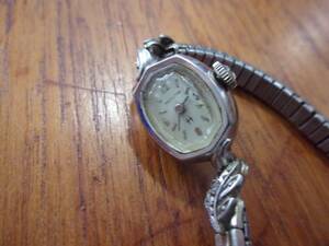 Vintage Ladies Hamilton watch 22 jewel, 10KGF Speidel pat 海外 即決