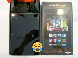 Amazon Kindle Fire HDX 7 (3rd Generation) 16GB, Wi-Fi, 7in - Black 海外 即決