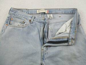 Levis Jeans 550 Mens 38 X 32 Relaxed Fit Actual 36x30 Blue Red Tab *READ* 海外 即決