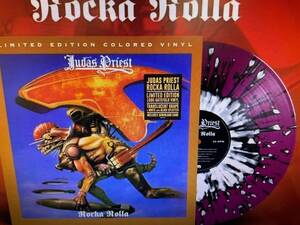 Judas Priest "Rocka Rolla" LP Black/White/Purple Splatter 180GM NEW SEALED 海外 即決