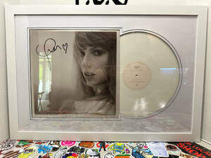 Taylor Swift The Tortuレッド / Poets Department バイナル with SIGNED PHOTO FRAMED RARE 海外 即決