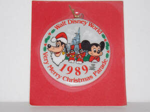 Disney World Ornament - "Very Merry Christmas Parade" - 1989 海外 即決