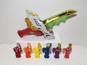 Power Rangers Dino Fury Master Saber Ryusoul Caliber Key Lot Ryusoulger BANDAI 海外 即決