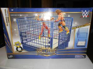WWE HALL OF FAME CLASSIC STEEL CAGE PLAYSET 海外 即決