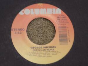 GEORGE MICHAEL Crazy Man Dance / Too Funky 7" 45 NM 海外 即決