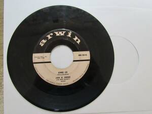 Old 45 RPM Record - Arwin MM 108-45 - Jan & Arnie - Jennie Lee /Gotta Getta Date 海外 即決