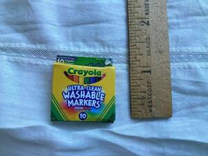 Mini Toy Brands Crayola Washable Markers - READ DESCRIPTION 海外 即決