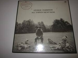 GEORGE HARRISON ビートルズ ALL THINGS MUST PASS 新品未開封 HYPE STICKER HOLE APPLE 630 海外 即決