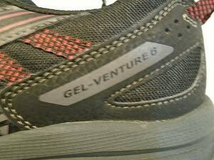 アシックス Gel - Venture 6 ランニング ShoesMen's 26.5cm(US8.5) Grey 海外 即決