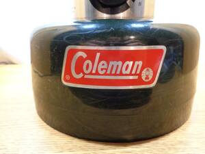 Coleman Deluxe Twin Tube Lantern 5355-700 FOR PARTS 海外 即決