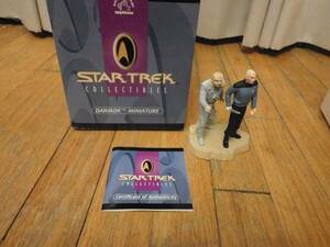 Vintage Applause Star Trek Darmok Miniature Figurine Set MIB #3800/5000 海外 即決