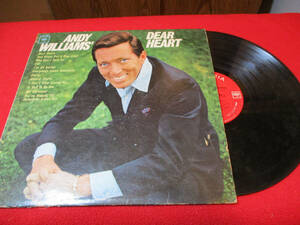 "Dear Heart" Andy Williams Columbia Records LP Fair 海外 即決