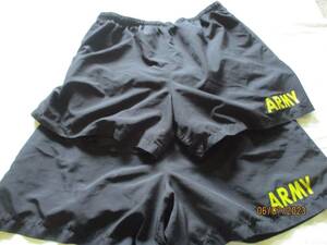 2 pairs US ARMY Phys Ed Shorts/Trunks Size LARGE - PRE-OWNED 海外 即決