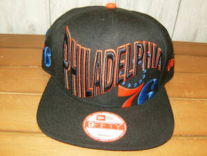 NBA Philadelphia 76ers 9FIFTY Snap-Back New Era Cap Hardwood Classic 海外 即決